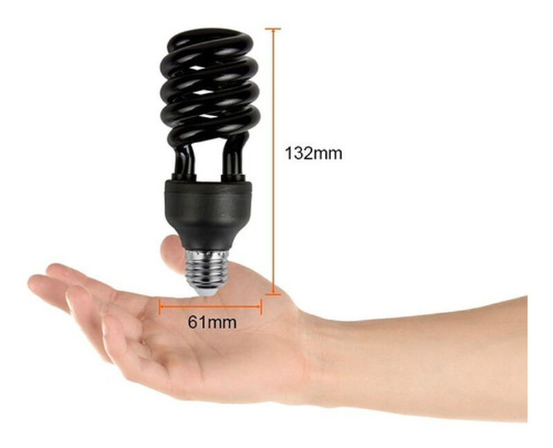 Foco Lampara Luz Negra Ahorrador 20w Fiesta Neo... image number null