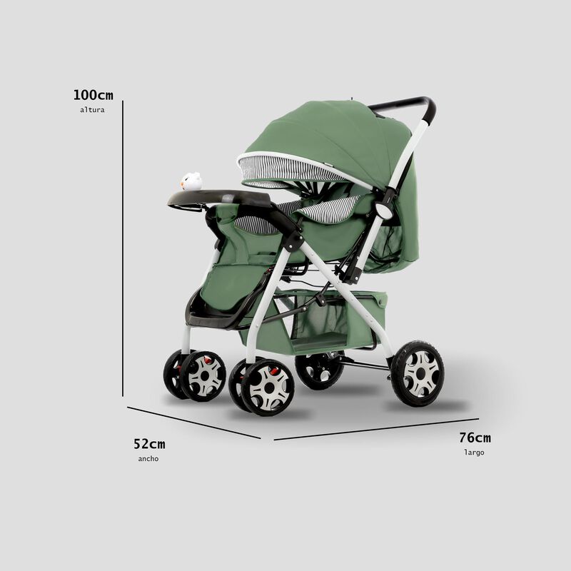 Carriola premium musical unyotons menta reversi... image number null