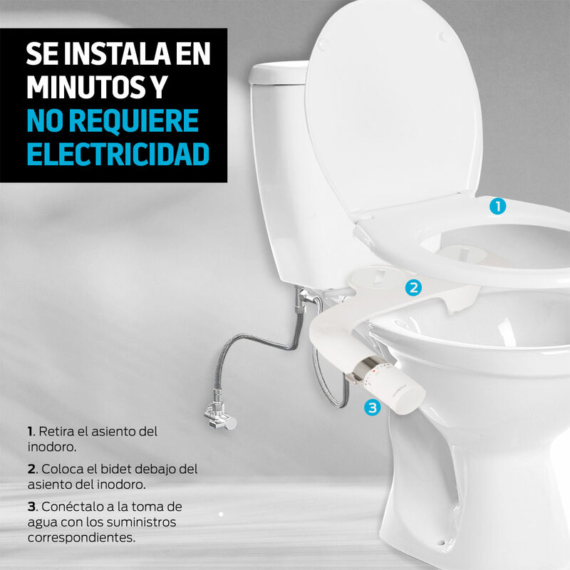 Bidet de Inodoro 3 Modos image number null