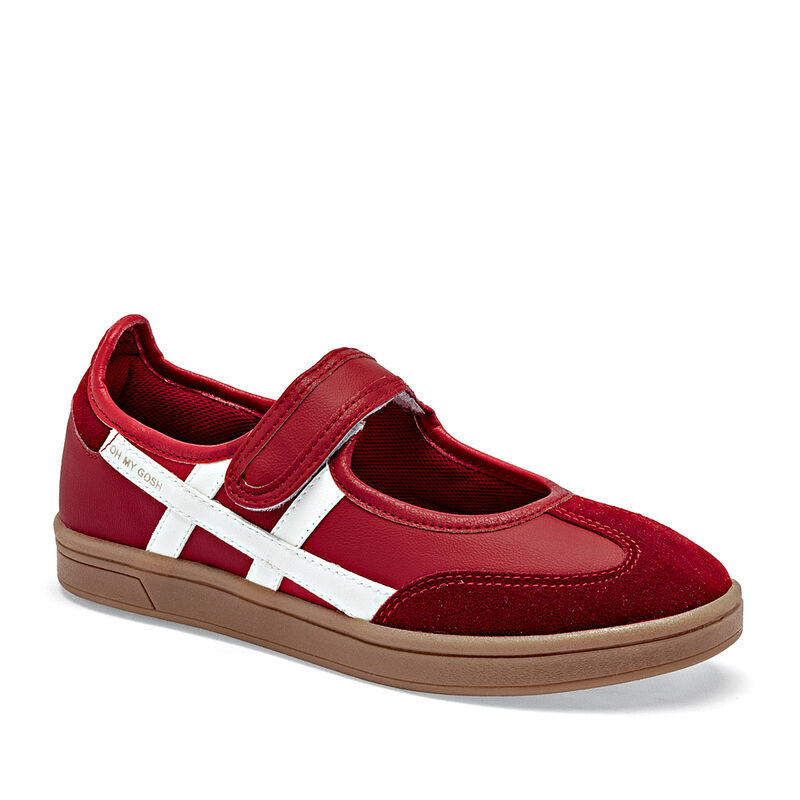 G&ouml;sh tenis flat para mujer rojo blanco cod 1404... image number null