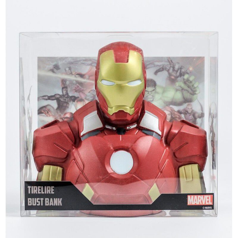 Hucha Busto Iron Man 18 cms image number null
