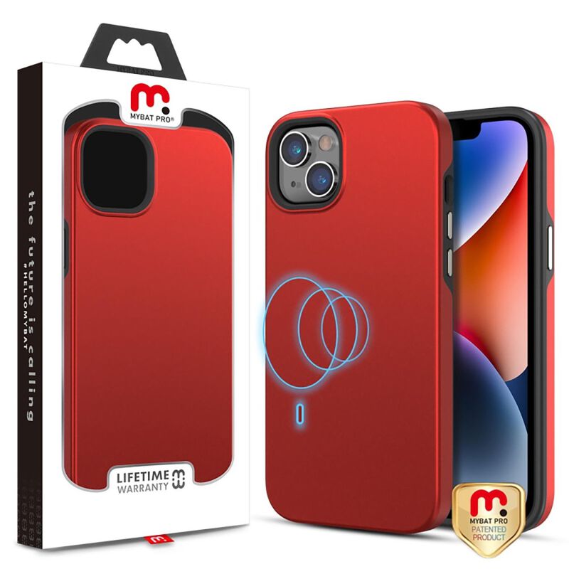 Funda Mybat Fuse Mag Para Iphone 14 Plus - Roja image number null