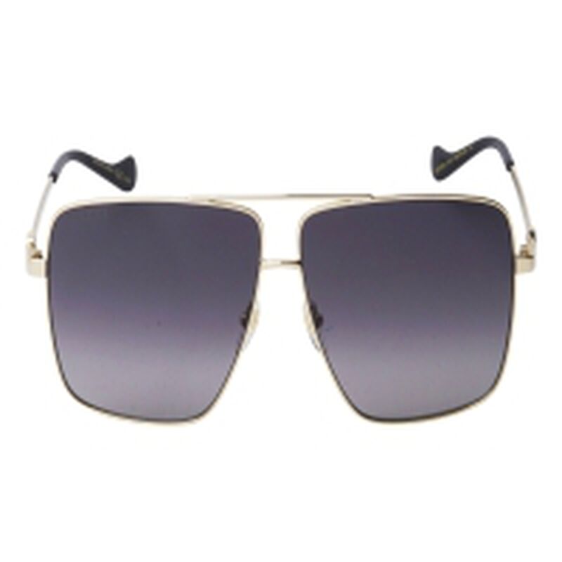 Lentes De Sol Dama Gucci Gg1087S-001 Color Dora... image number null