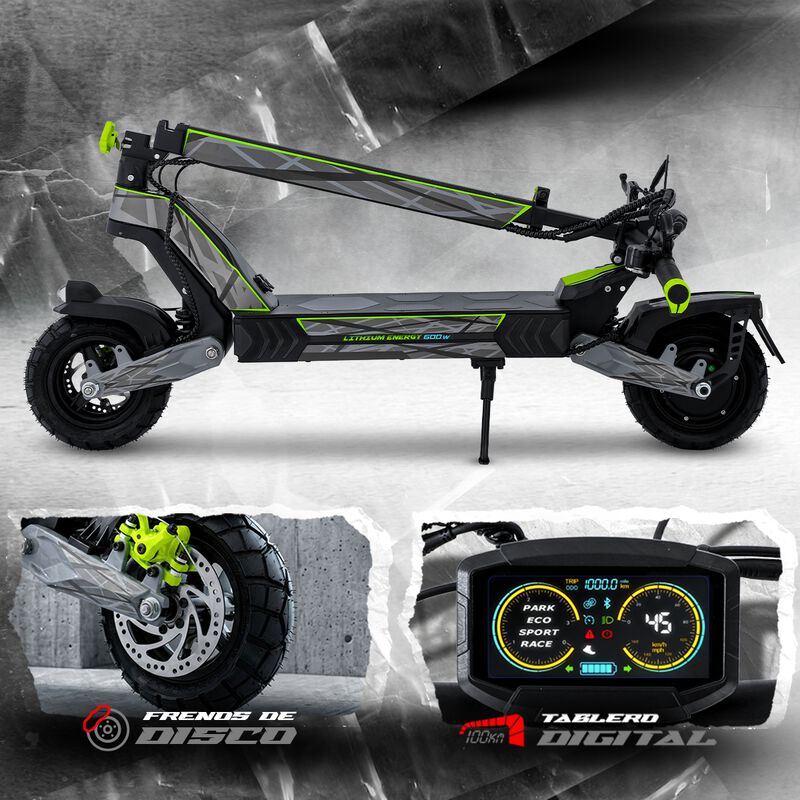 Scooter El&eacute;ctrico Axs 600 Ng image number null