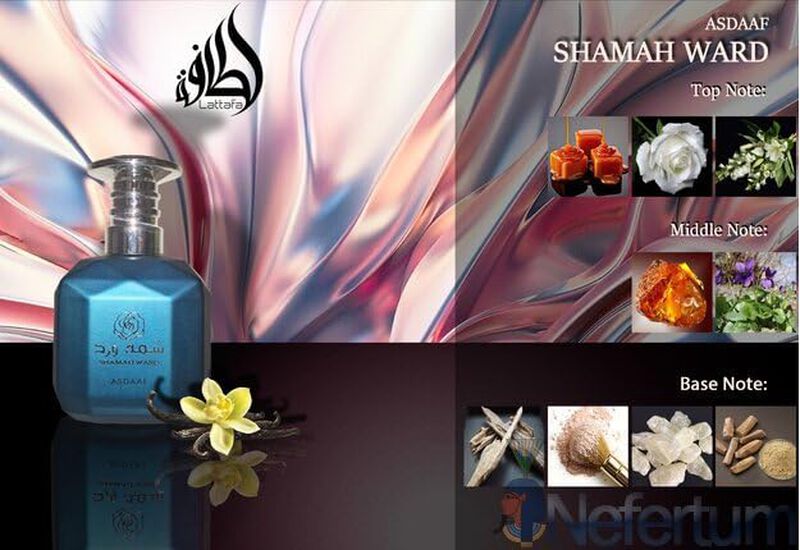 Perfume Asdaaf Shamah Ward Edp 100 Ml Para Muje... image number null