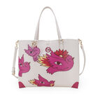 Bolsa Por Ricardo Cavolo Tote Maxi Color Blanca