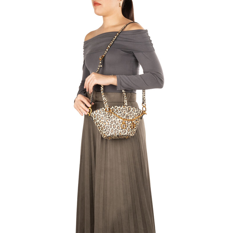 Bolsa Tote Chica Con Pouch Multicolor image number null