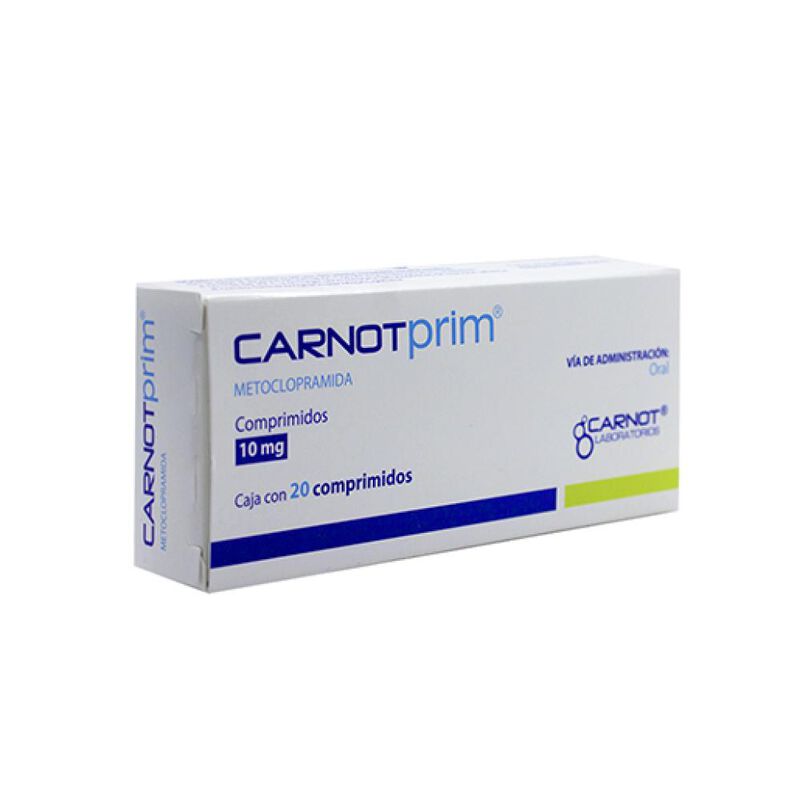 Carnotprim 10 Mg 20 Comprimido(s) image number null