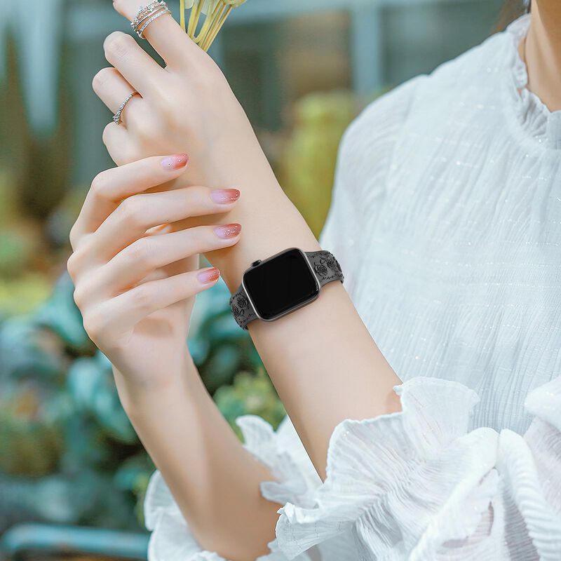 Correa Meulot Floral para Apple Watch 38/40/41/... image number null