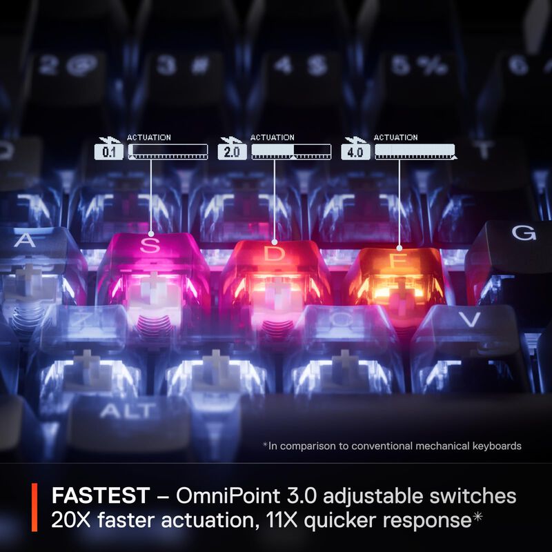 Teclado Steelseries Apex Pro Tkl Gen 3 Omnipoin... image number null