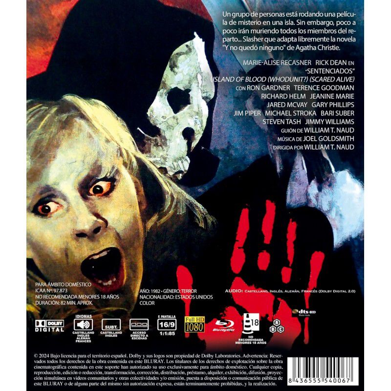 Sentenciados (isla De Sangre) [blu-ray] (1982) ... image number null