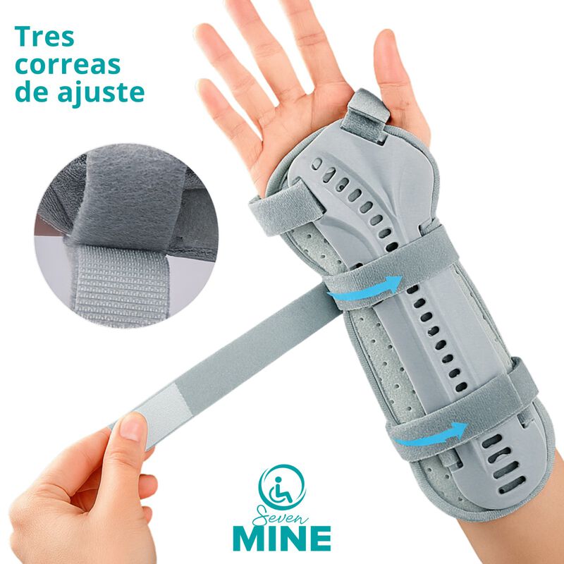 F&eacute;rula Ortop&eacute;dica para Mu&ntilde;eca con Soporte R&iacute;gid... image number null