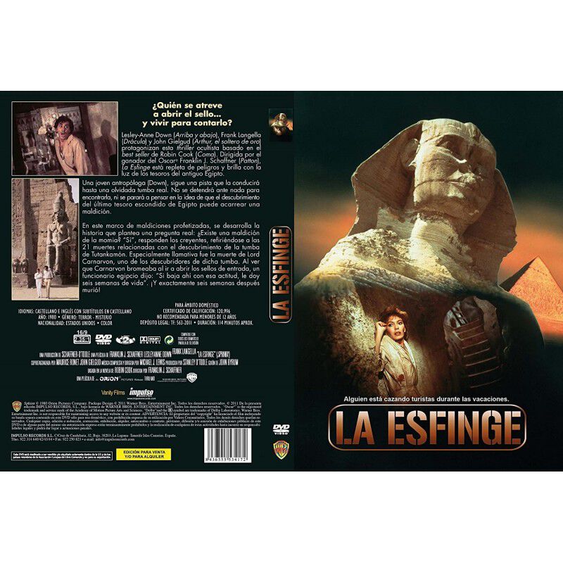 La Esfinge Dvdr 1981 Sphinx image number null