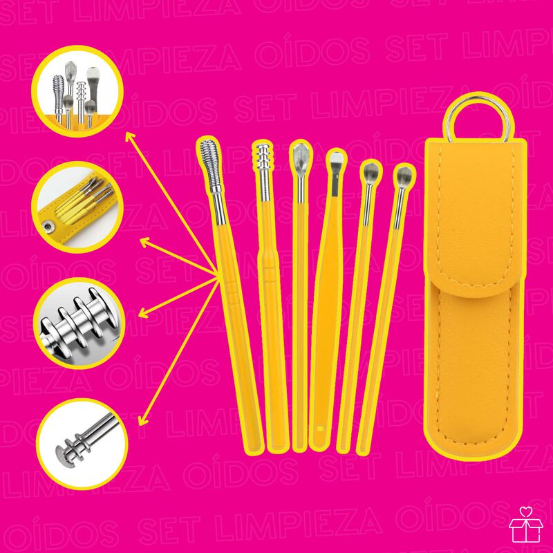 Set Herramientas Para Limpieza De O&iacute;dos image number null