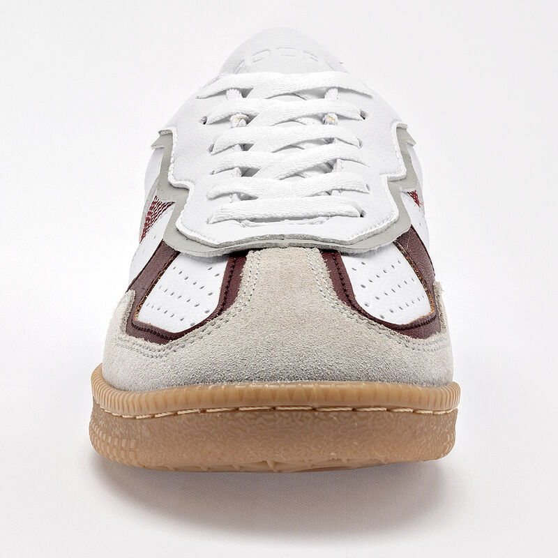 Apoort tenis para mujer blanco gris vino cod 14... image number null