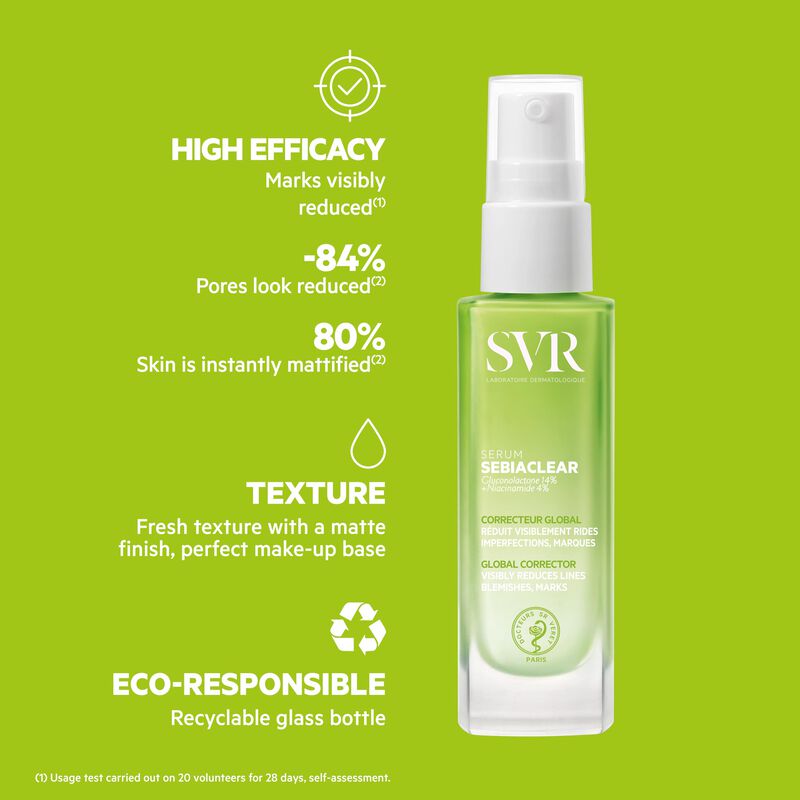 S&eacute;rum Svr Sebiaclear Face Retinoid Alternative,... image number null
