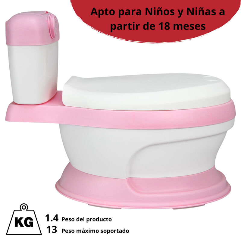 Baño Entrenador para Niños con Sonido Asiento A... image number null