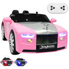 Montable Electrico Cl&aacute;sico para Ni&ntilde;os Conexiones Bluetooth USB y Auxiliar Luces Sonido 12v- Rosa