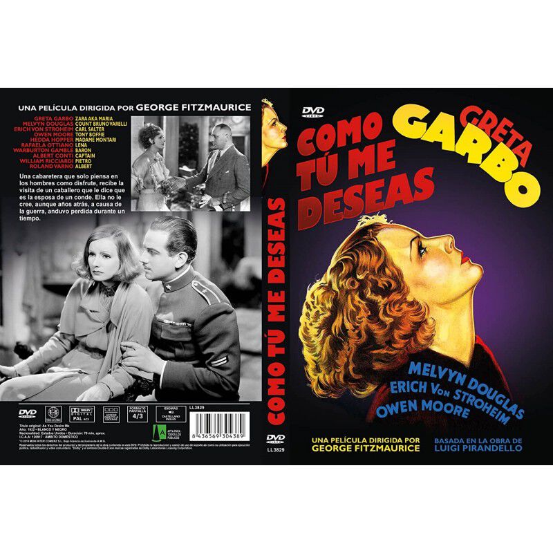 Como T&uacute; Me Deseas [dvd] image number null
