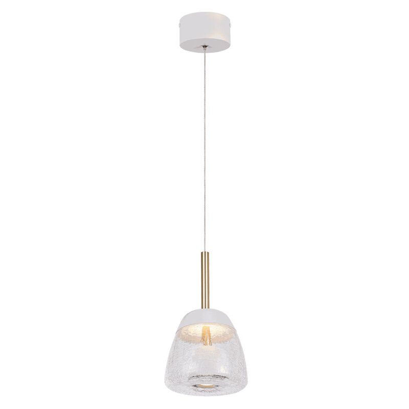 L&aacute;mpara Colgante Led De Cristal 9 W, Luz C&aacute;lida... image number null