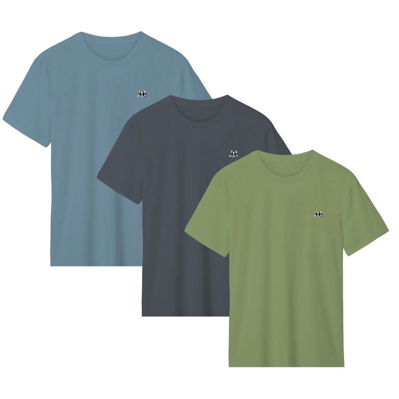 Set de 3 playeras Bark and Hide Playera Para Ho... image number null