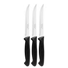 Juego De Cuchillos Usual Tramontina 23099/046 3 Piezas Negro Syp