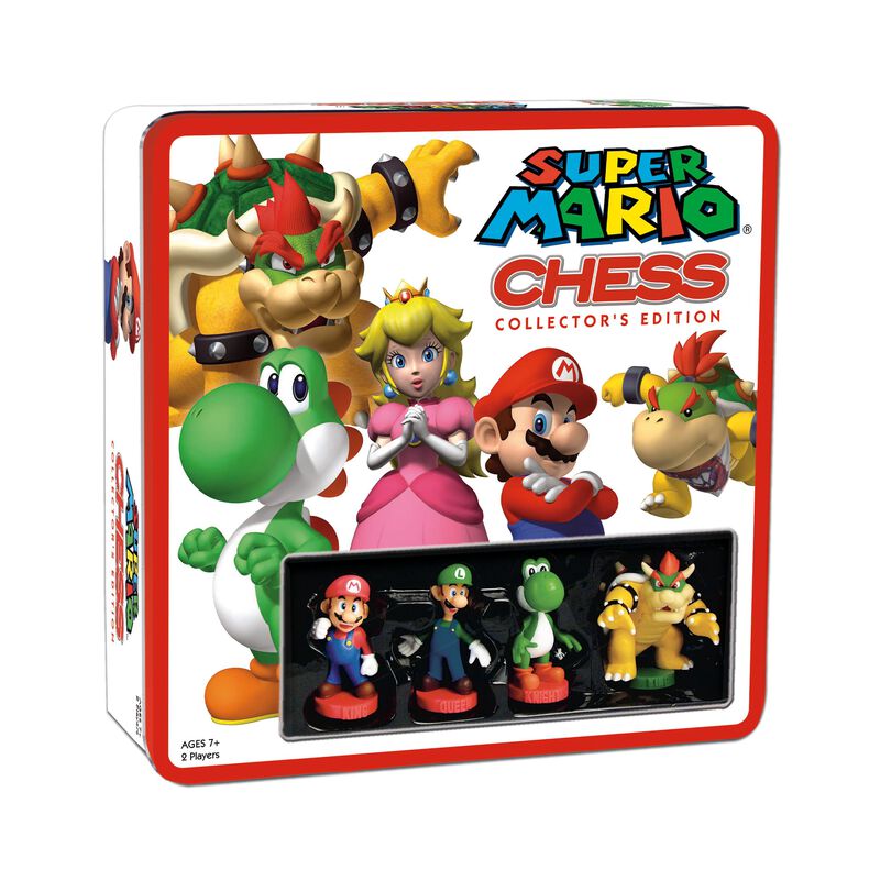 Set De Ajedrez Usaopoly Super Mario Con 32 Piez... image number null