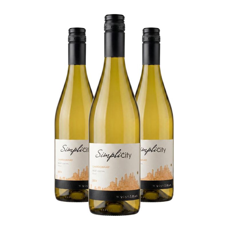 Vino Blanco Simplicity Chardonnay Vistamar 750m... image number null