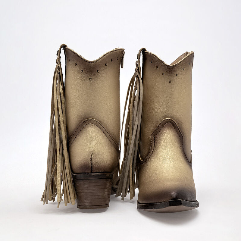 Moramora Bota para mujer dorado image number null