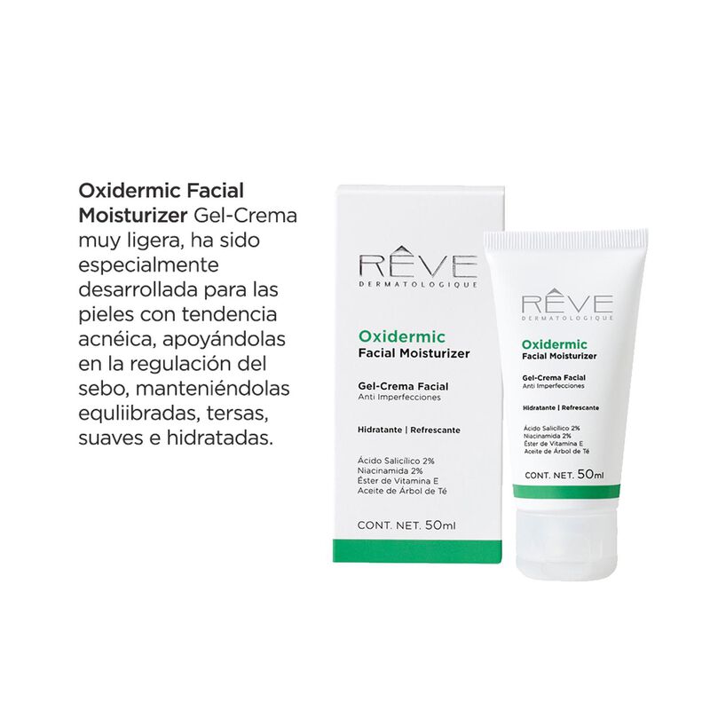 R&ecirc;ve Oxidermic Facial Moisturizer 50 Ml image number null