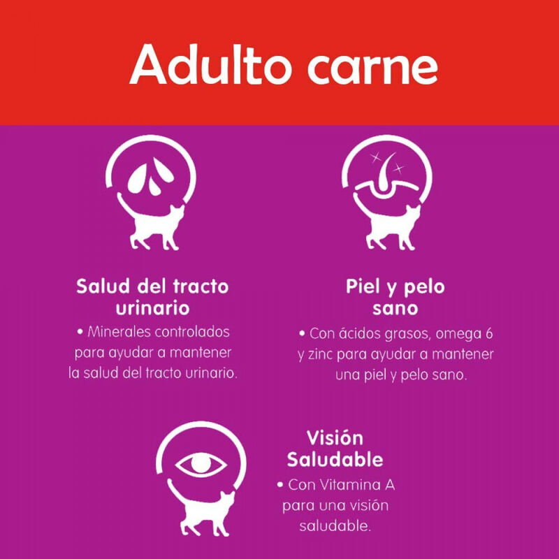 Alimento Gato Adulto Whiskas Receta Original 9 ... image number null