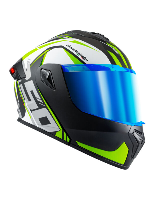 Casco Certificado Abatible Tekken Talla Xl Con ... image number null