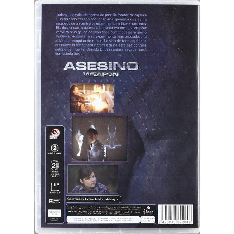 Asesino (Weapon) [DVD] image number null