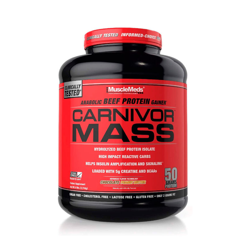 Proteina Carnivor Mass Musclemeds Peanut Butter image number null