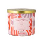 Vela Arom&aacute;tica Nautica Coral Sea Grass Soy, 60 H De Duraci&oacute;n De Combusti&oacute;n