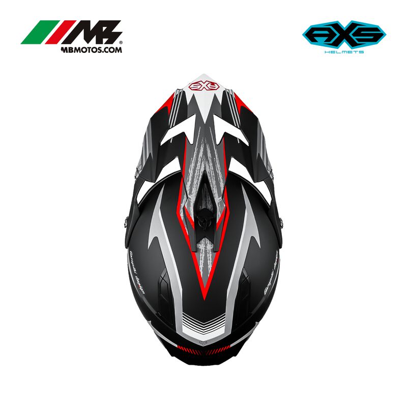 Casco Para Motocicleta Mb Nordica Rojo L image number null
