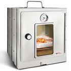 Horno De Camping Modern Innovations Plegable Port&aacute;til De Acero Inoxidable De 30 Cm