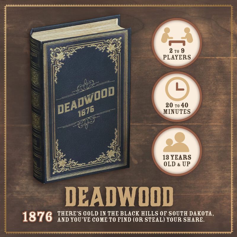 Juego De Mesa Facade Games Deadwood 1876 Old We... image number null