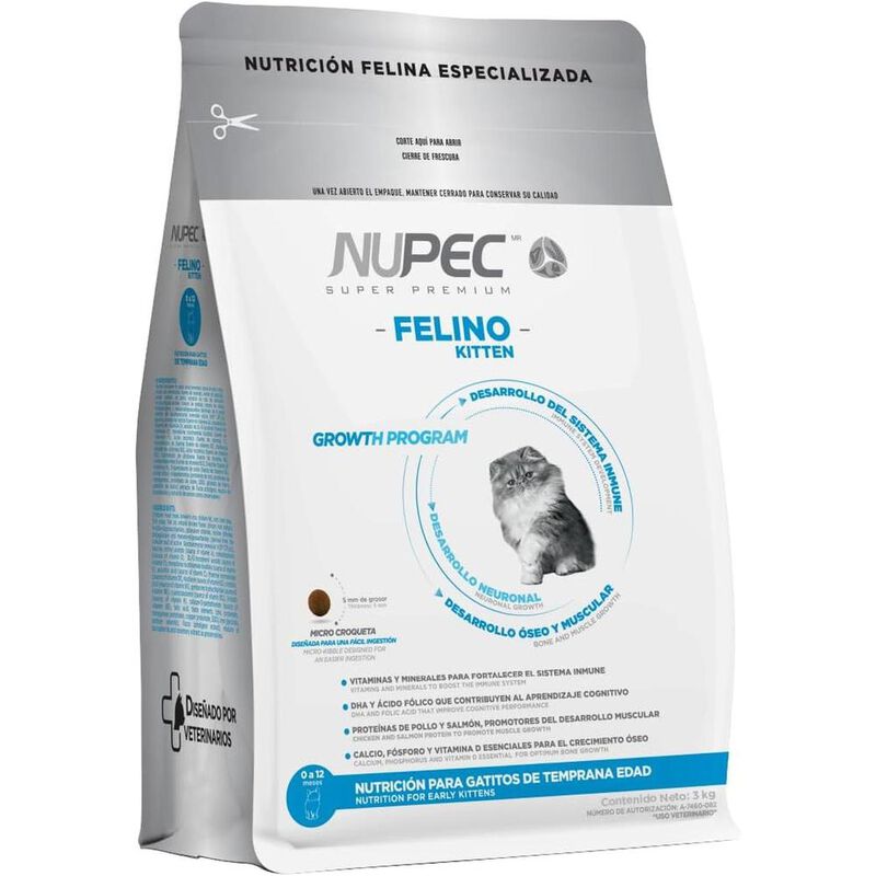 Upec Felino Kitten 3kg mas Pelota Spiny Caucho image number null
