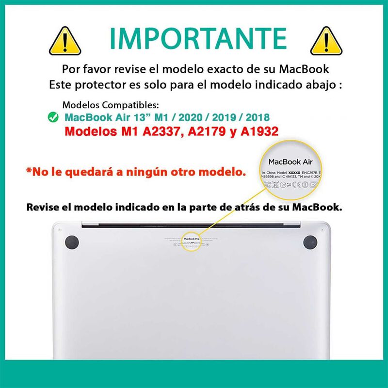 Funda Techprotectus Para Macbook Air 13 M1 Uso ... image number null
