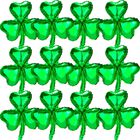 Set De 12 Globos Verdes Con Tr&eacute;bol De 46 cm &ndash; Jituihom