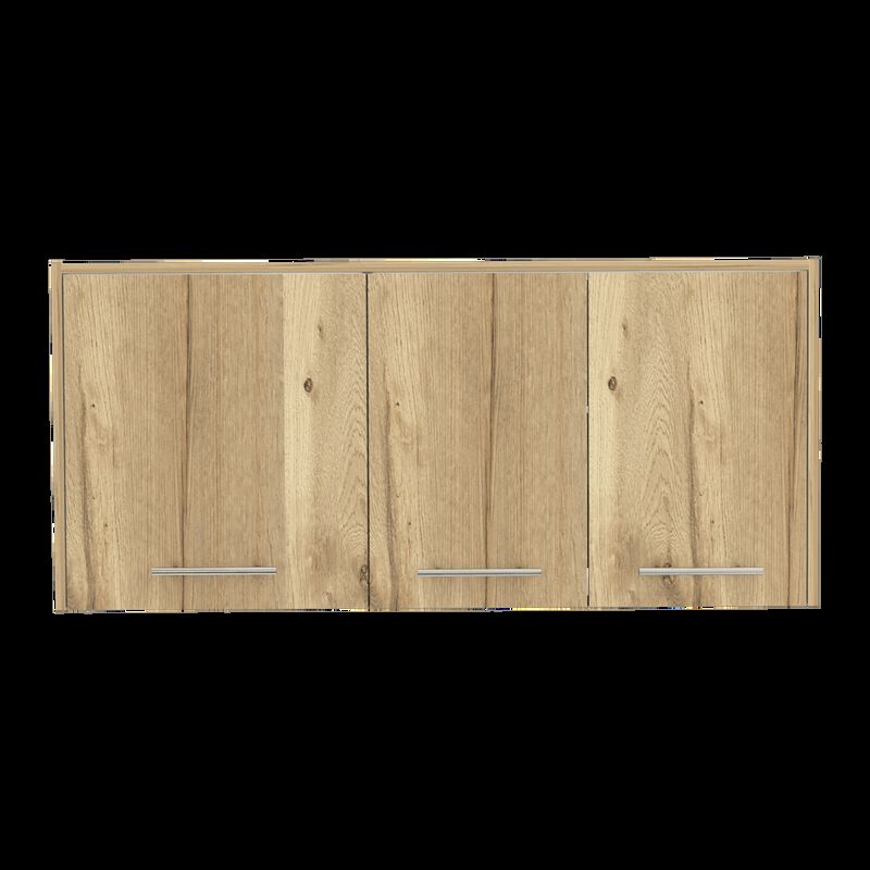 Gabinete Superior Petra Caf&eacute; Claro Y Blanco  Vi... image number null