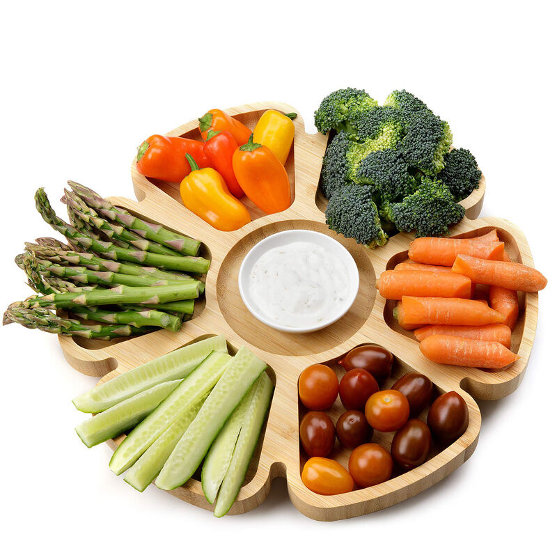 Botanero de Bamb&uacute; Modelo Sun Flower image number null