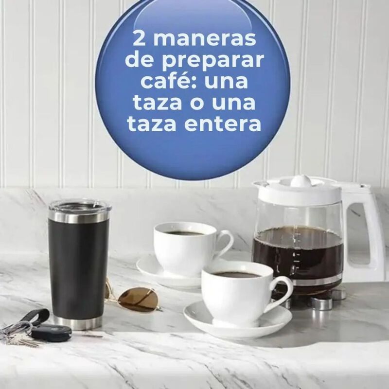 Cafetera Programable Hamilton Beach Dos Formas ... image number null