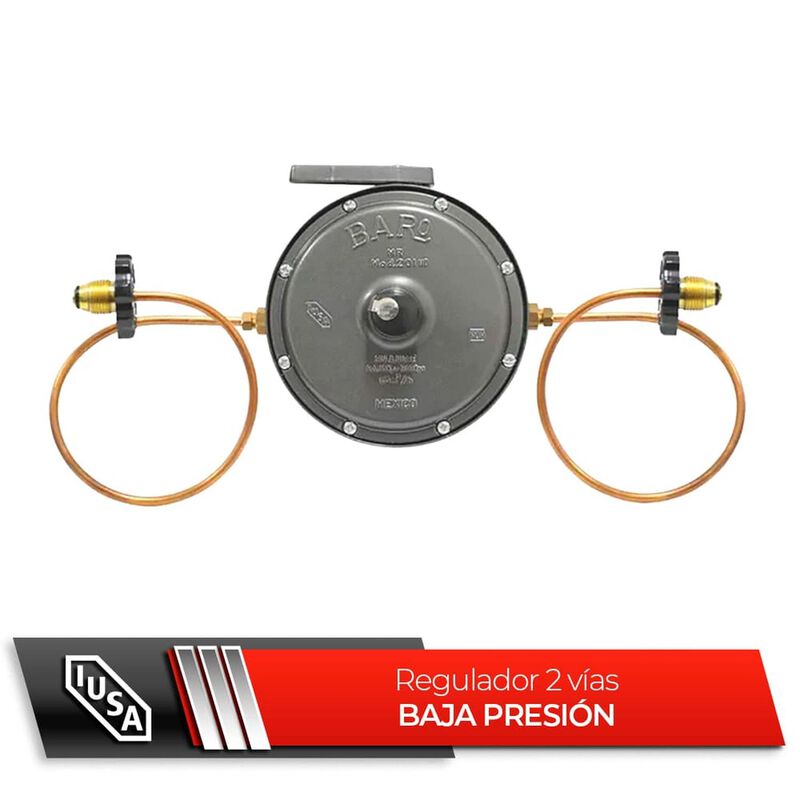 Regulador Gas L.p. Para 2 Cilindros Mod. Reg201... image number null