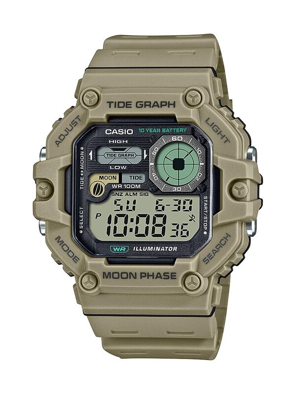 Bater&iacute;a Casio Illuminator Tide Graph Moon Phase... image number null