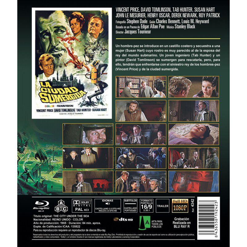 La Ciudad Sumergida [blu-ray R] (1965) The City... image number null