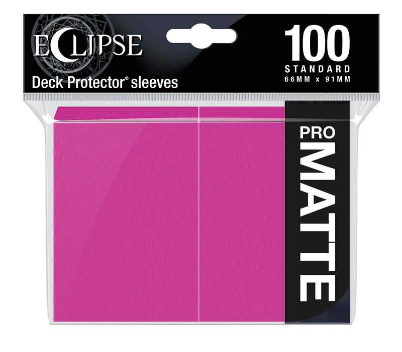 Fundas Ultra Pro 100 Unidades Rosa Intenso Mate image number null