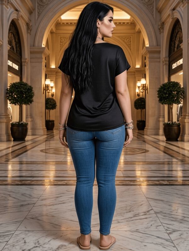 Blusa Casual Bluson Malabis Bl-1041 Negro image number null
