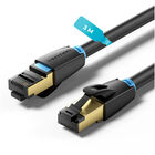 Cable Red VENTION IKABI Cat8 3Mt 40 Gbps y 2000 MHz 28AWG trenzado